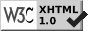 XHTML 1.0 Transitional Válido